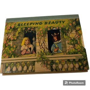VINTAGE SLEEPING BEAUTY POP-UP BOOK Kubasta 1961